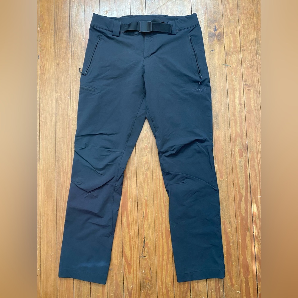 Rab Womens Vector Hiking Pants Medium Black